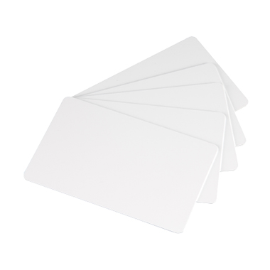 PVC blank white cards - Evolis